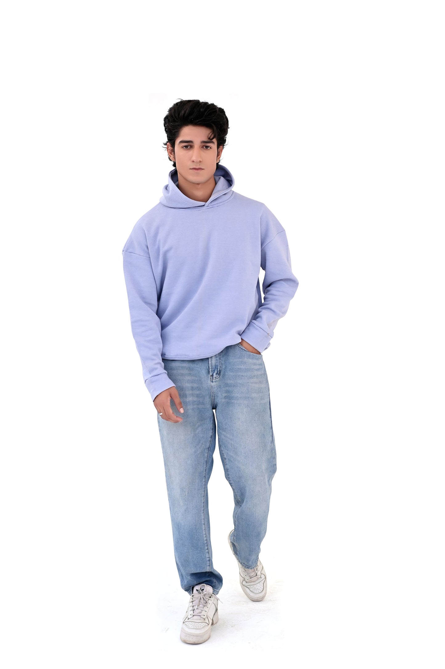 Sky Blue Oversize Hoodie