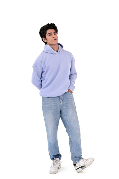Sky Blue Oversize Hoodie