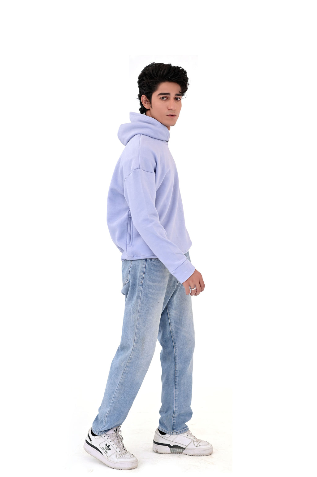 Sky Blue Oversize Hoodie