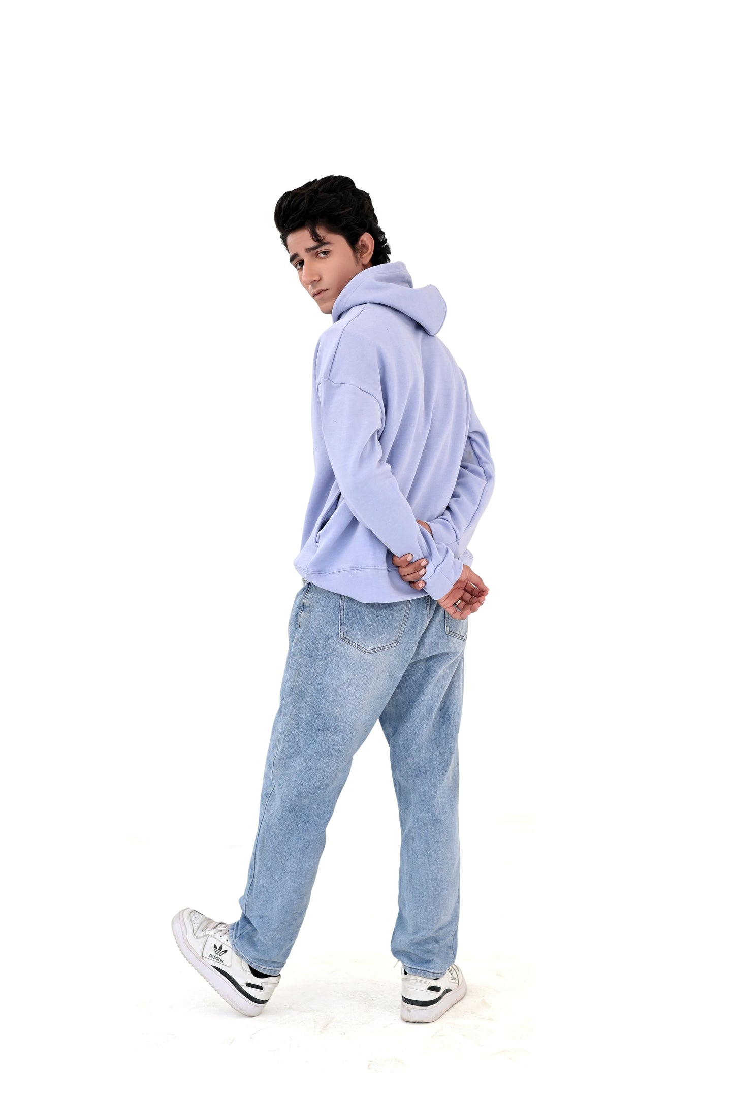Sky Blue Oversize Hoodie