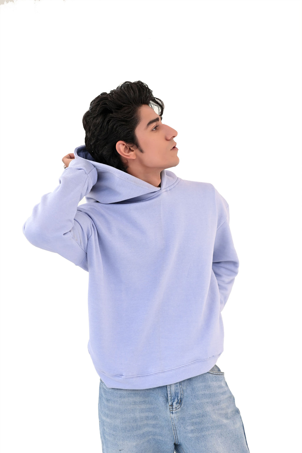 Sky Blue Oversize Hoodie