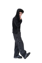 Jet Black Zipper Hoodie