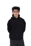 Luxe Comfort Black over size Hoodie