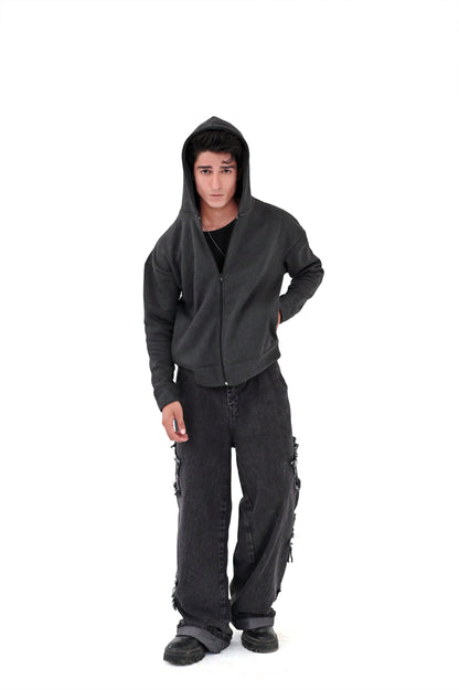 CharCoal Zipper Hoodies