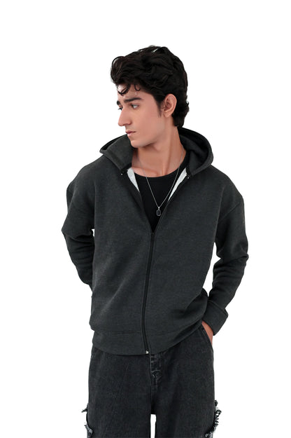 CharCoal Zipper Hoodies