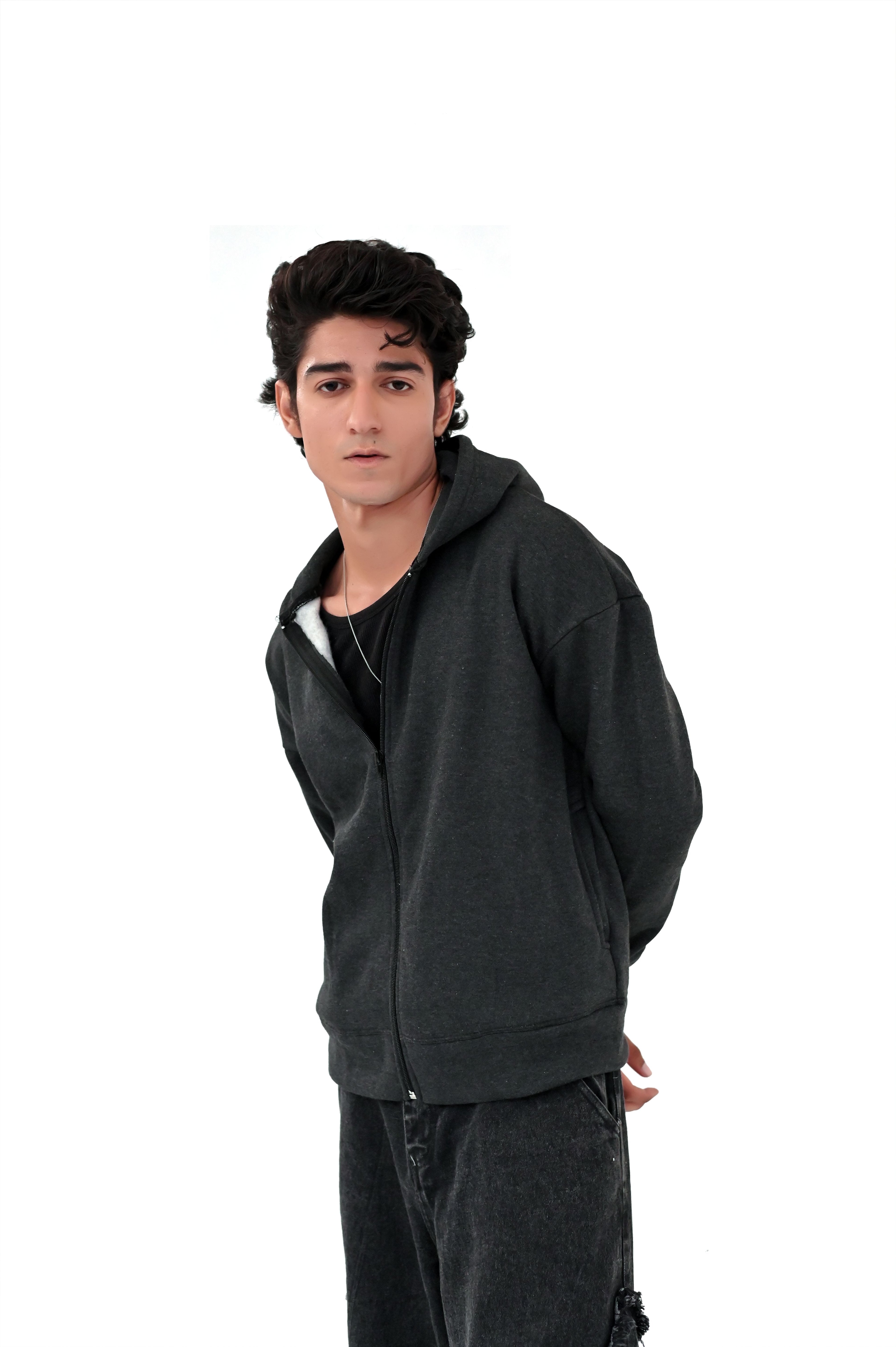 CharCoal Zipper Hoodies