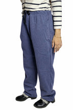 Straight leg Trousers|Navy Blue