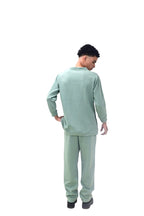 Mint Green Sweetshirt Pajama suit