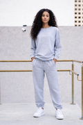 Sweetshirt Pajama suit|H-GREY