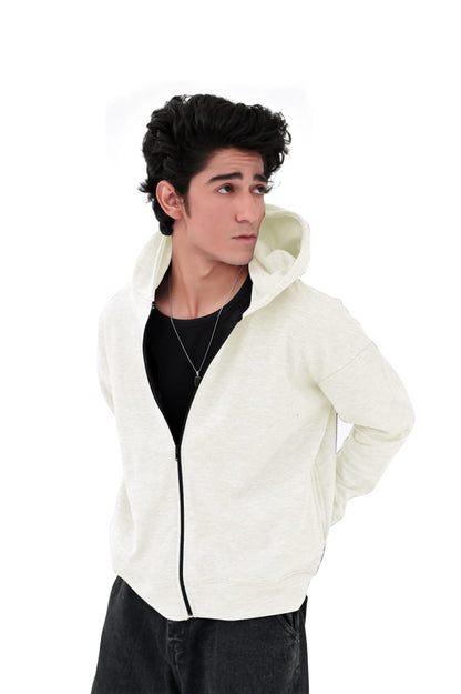 OFF WHITE ZIPPER HOODIES