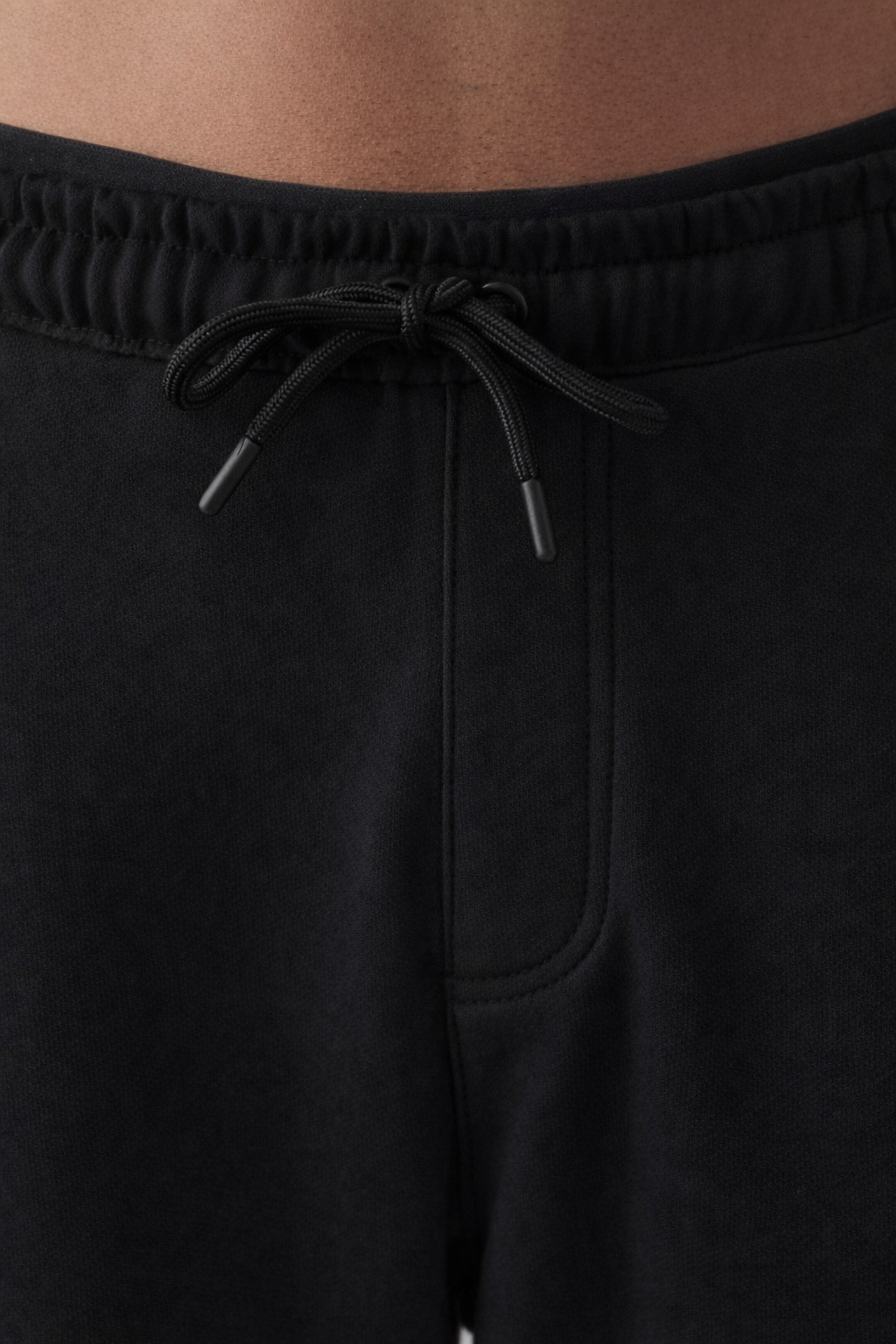 BLACK Wide-Leg Sweatpants