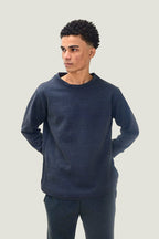 Navy Blue Sweetshirt Pajama suit